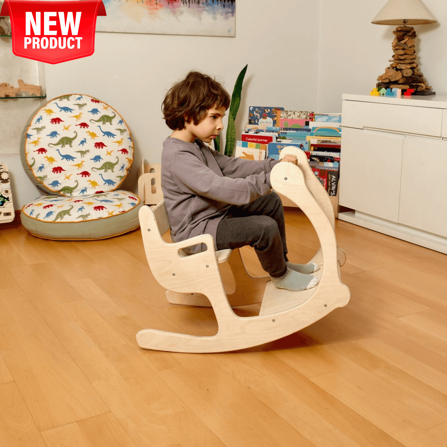 Rocking Chair and Table Set
