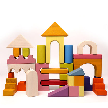 **Pre-order (Ships in 2-3 weeks)** 62 Pcs STAINED Large Castle Building Blocks Set