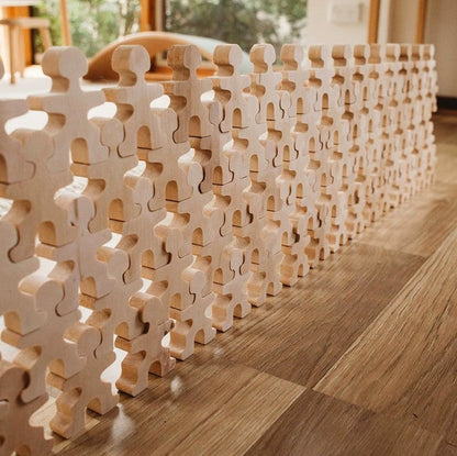 **Pre-order (Ships in 2-3 Weeks)**32 Pcs Wooden Little Balancing People Stacking Set