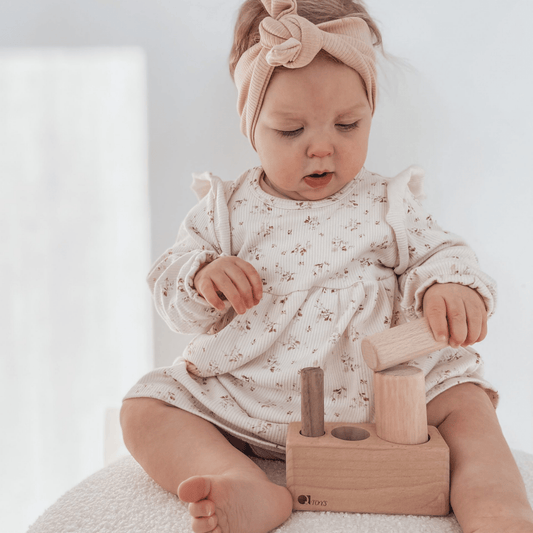 3 Peg Block - The Nurturing Nook