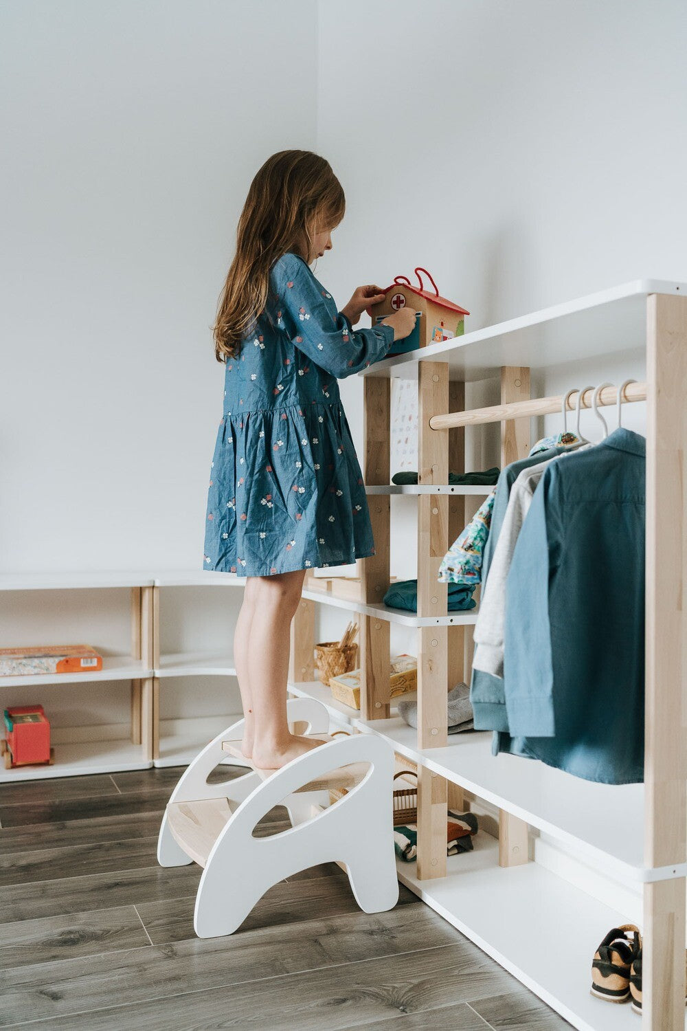 Montessori Wooden Step Stool