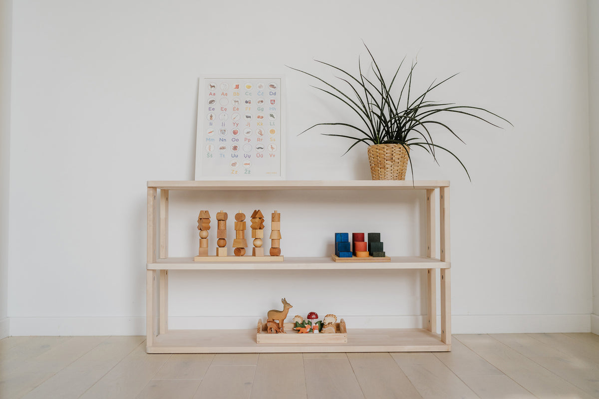 One Little Pine Montessori modular shelving units - MIX & MATCH