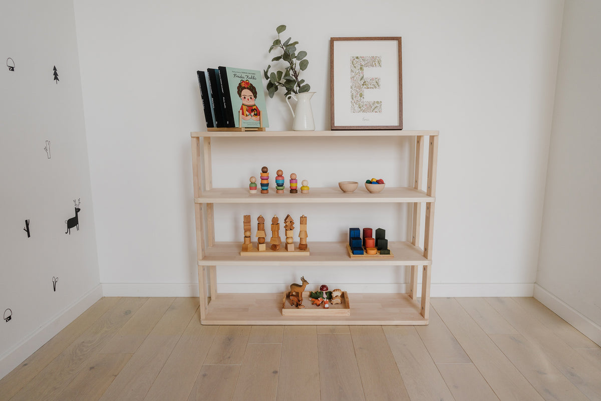 One Little Pine Montessori modular shelving units - MIX & MATCH