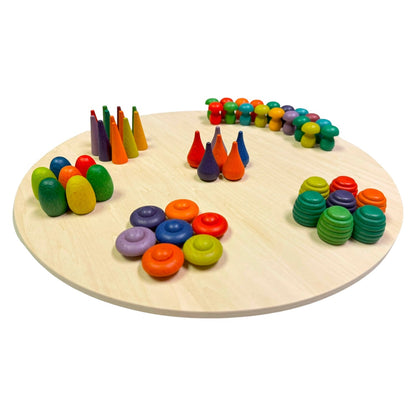 **Pre-order (Ships in 2-3 weeks)** Circle Base Plate for Building 1/3 in x 16 in