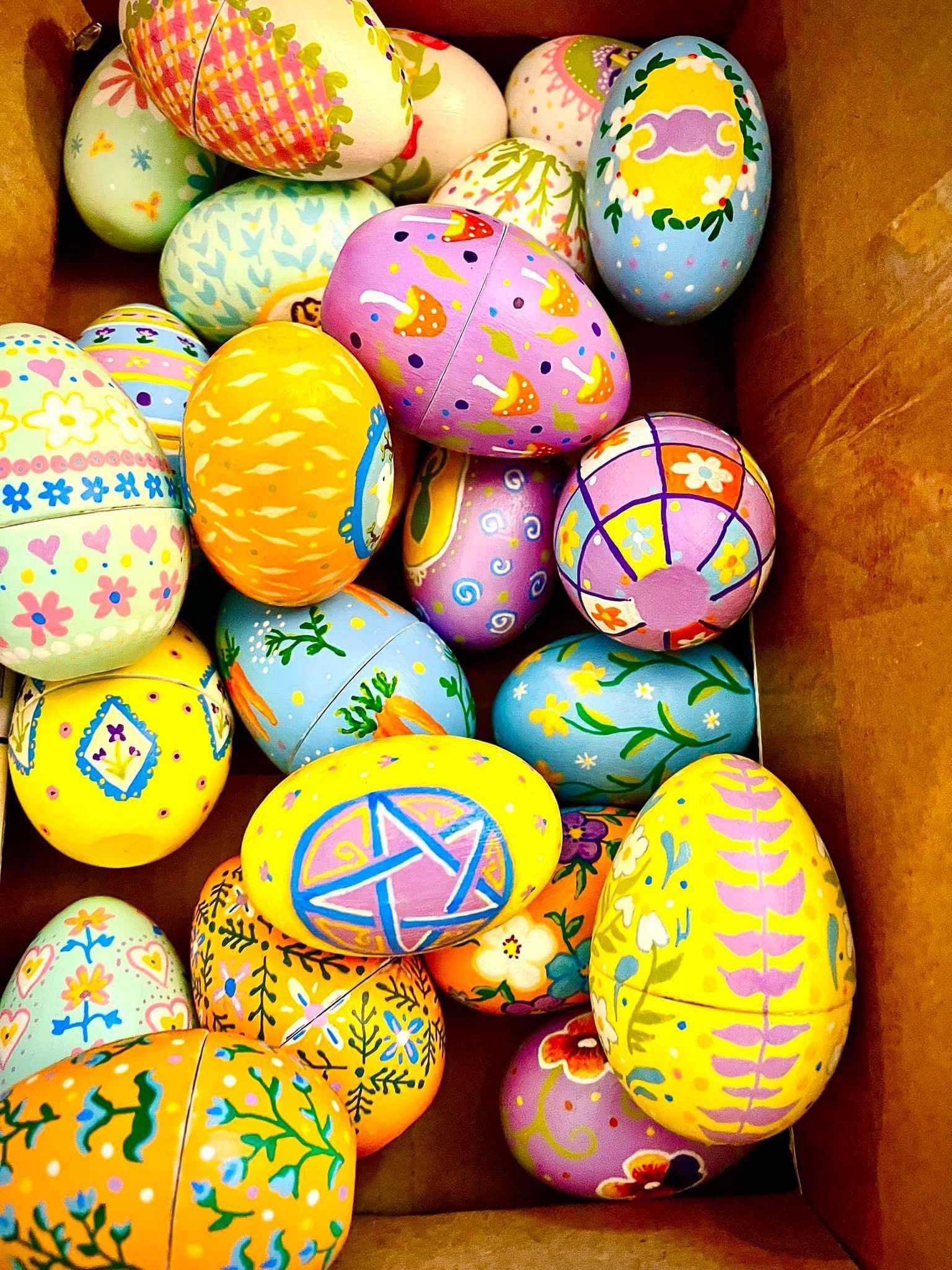 6 Pcs Magnetic Natural Wooden Eggs - The Nurturing Nook