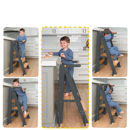 Adjustable Foldable Kitchen Tower