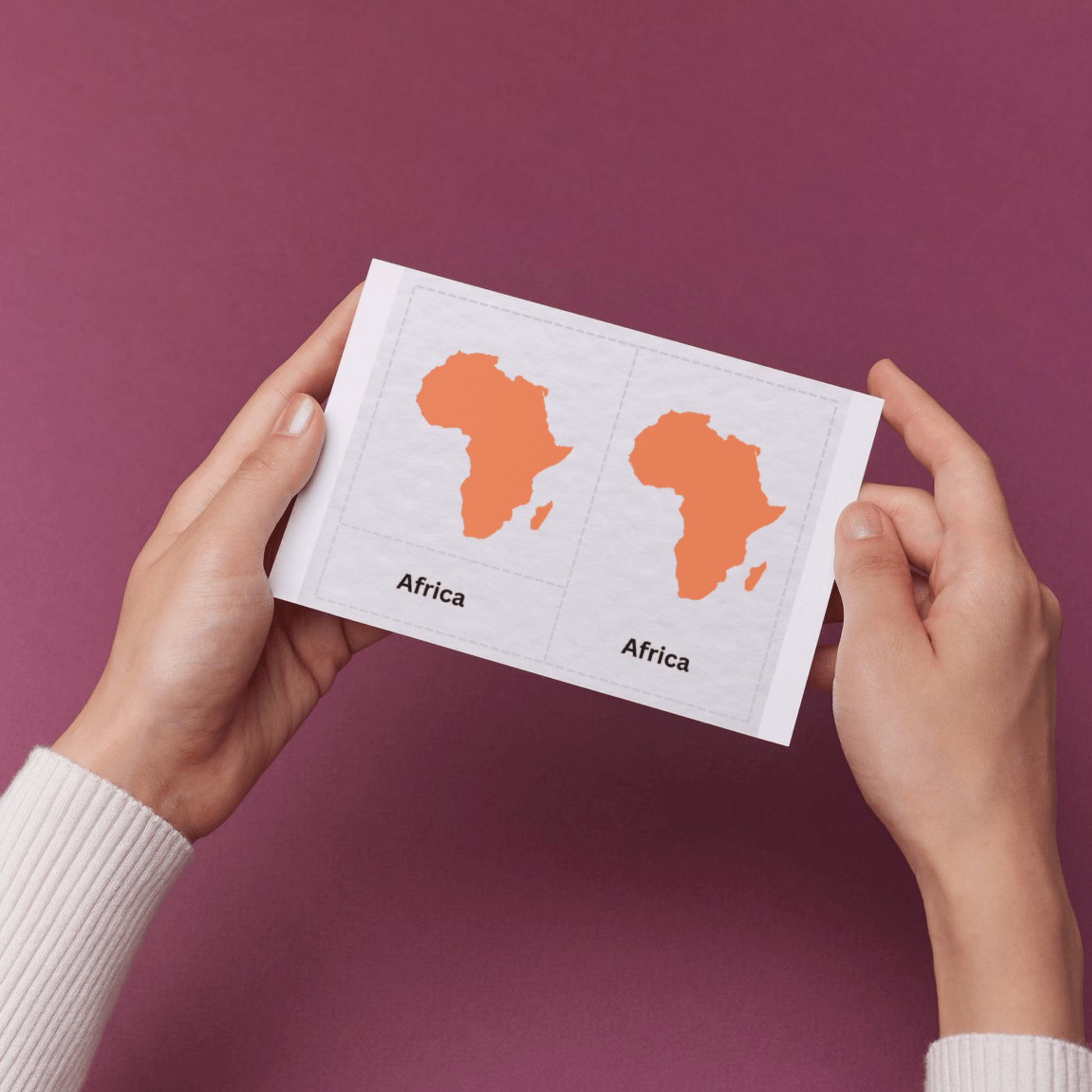 7 Continents Montessori 3 - Part Cards | Nomenclature Cards | Educational Printable Cards - The Nurturing Nook