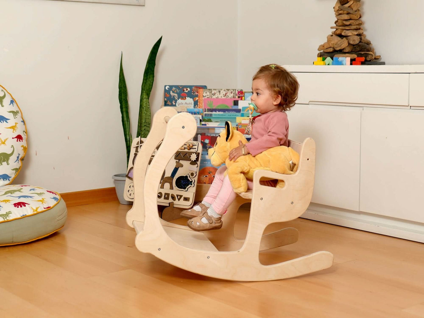 Rocking Chair and Table Set