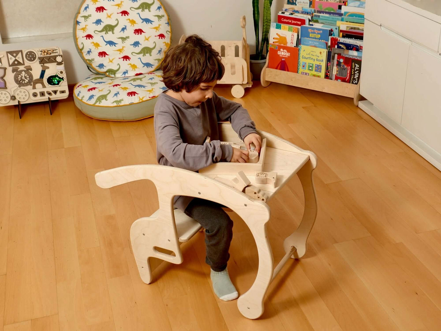 Rocking Chair and Table Set