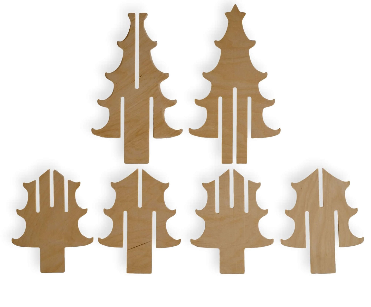 Small Christmas Tree & Felt Ornaments