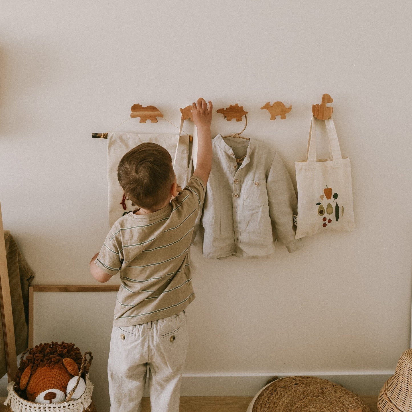 Dinosaurs Wall Hooks