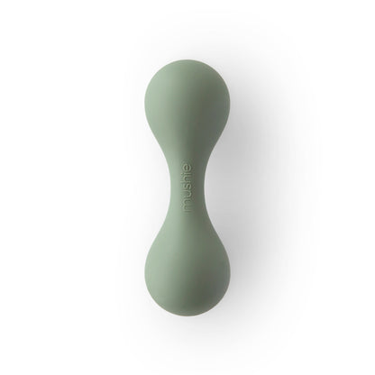 Silicone baby rattle toy for fine motor skills infants