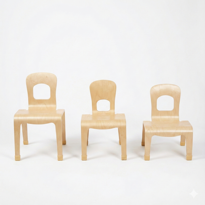 Pear Classroom Chair (2-Pack) – 14" Seat Height