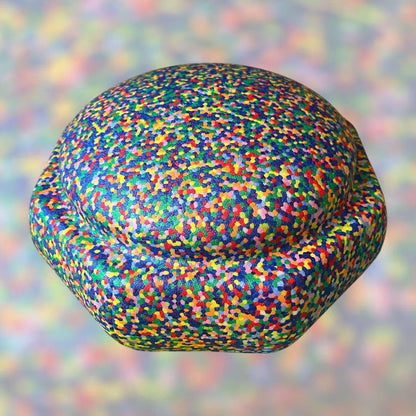 **Pre-order (Ships in 3-4 weeks)** Rainbow Confetti Stepping Stone (Single Piece)