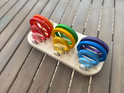 Wooden Tray for Nest Rings