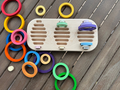 Wooden Tray for Nest Rings