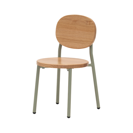 Ottie Stackable Chair - 10" Seat Height - Sage