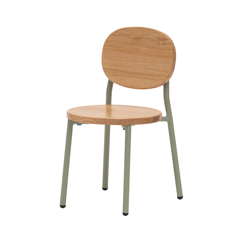 Ottie Stackable Chair - 12" Seat Height - Sage