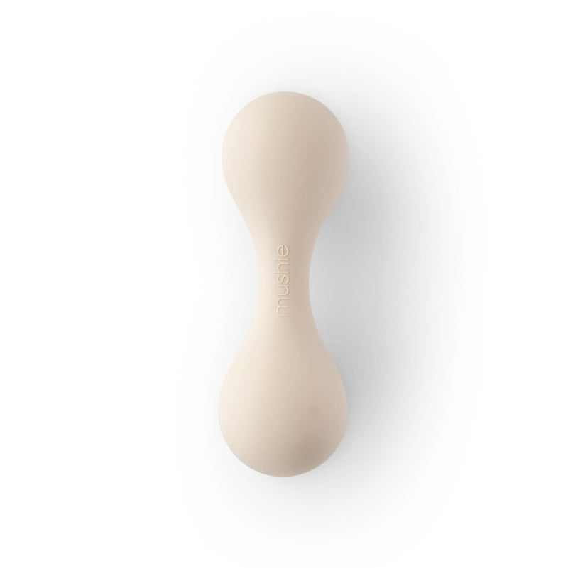 Silicone baby rattle toy for fine motor skills infants