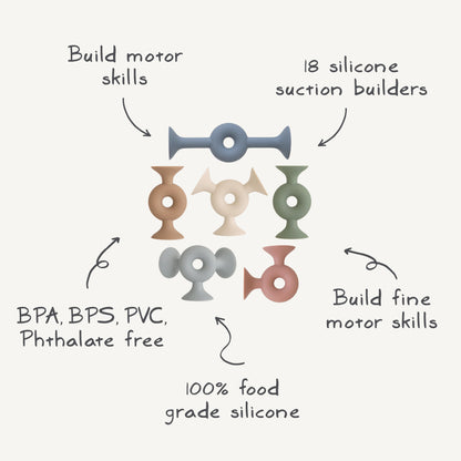 Donut Silicone Suction Builders