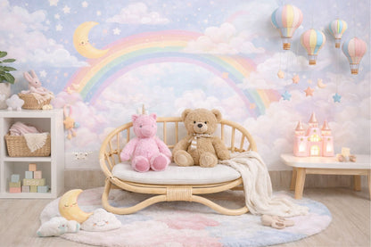 The "Petite Reverie" Miniature Rattan Doll Couch