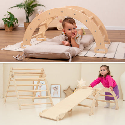 Montessori Climbing Gym with Cushion