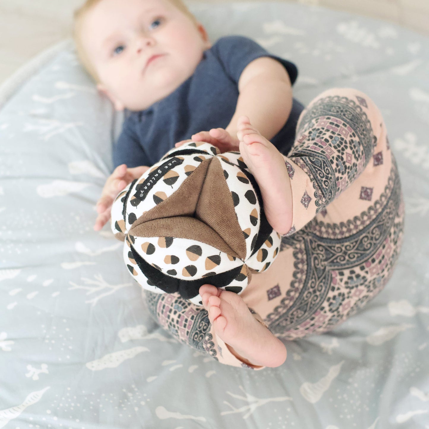 Acorn Clutch and Taggy Ball Bundle - The Nurturing Nook