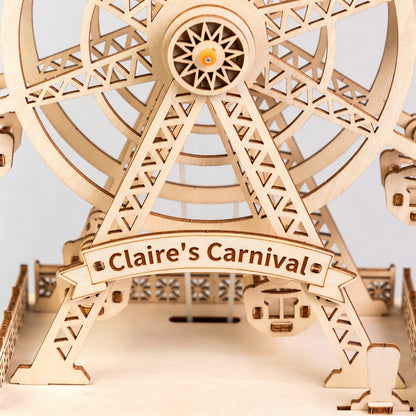 DIY Wooden Ferris Wheel Music Box Kit