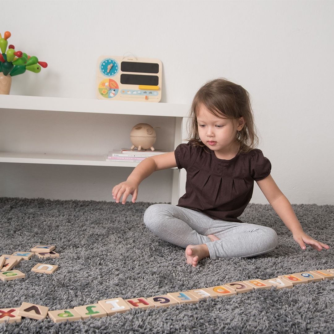 Alphabet A - Z Gradient Tiles - The Nurturing Nook