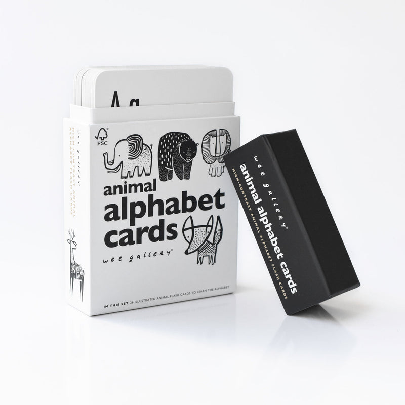 Animal alphabet flashcards for toddlers and preschoolers