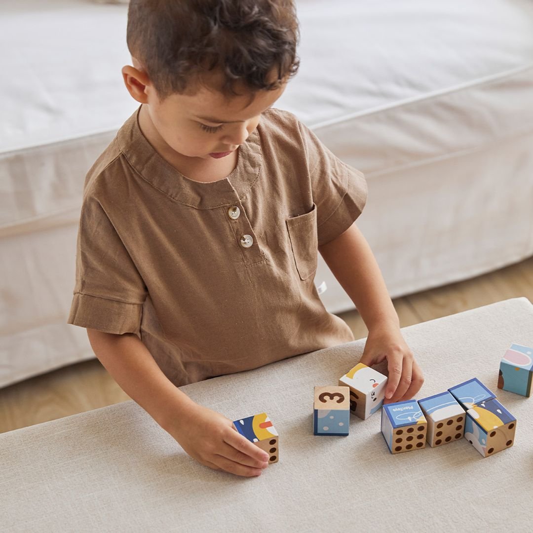 Animal Puzzle Cubes - The Nurturing Nook