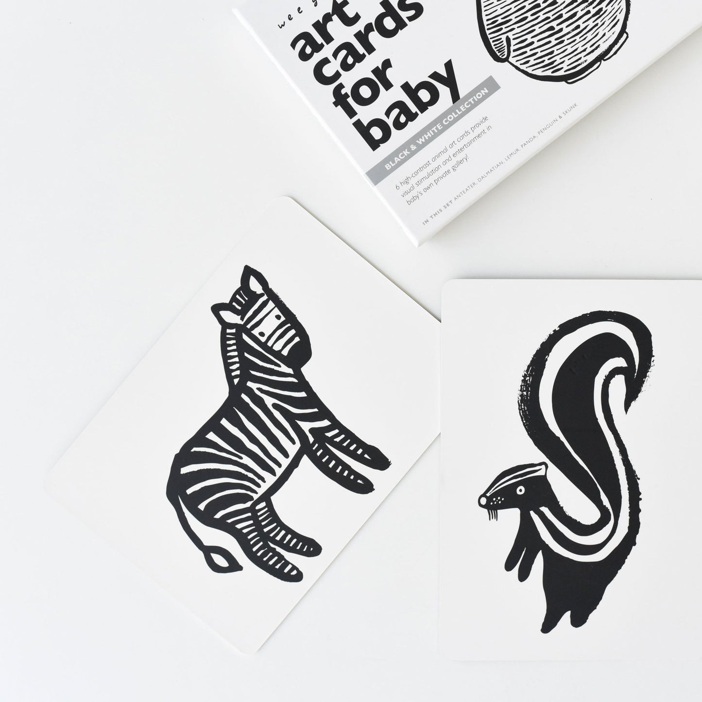 Art Cards for Baby - Black and White Collection - The Nurturing Nook