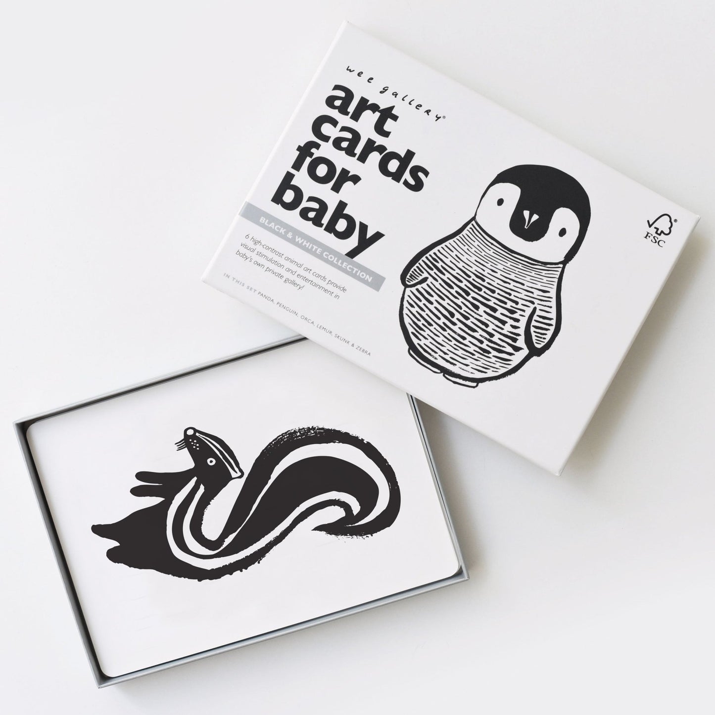Art Cards for Baby - Black and White Collection - The Nurturing Nook
