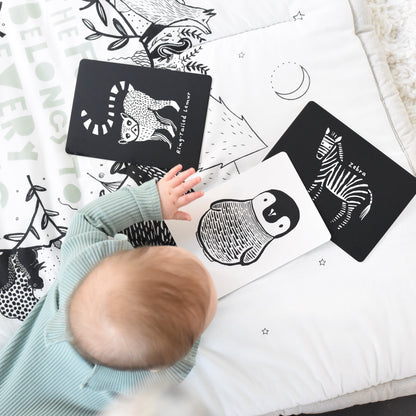 Art Cards for Baby - Black and White Collection - The Nurturing Nook