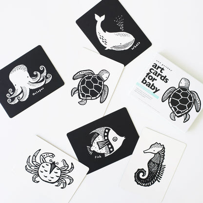 Art Cards for Baby - Ocean Collection - The Nurturing Nook