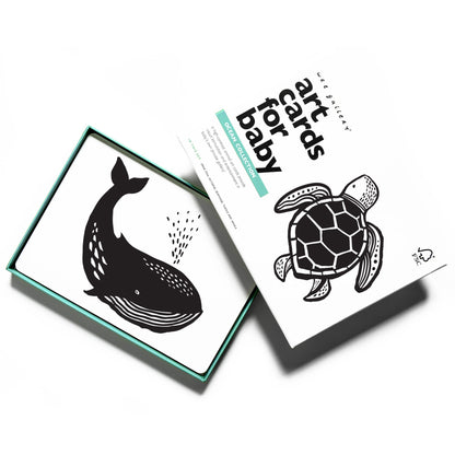 Art Cards for Baby - Ocean Collection - The Nurturing Nook