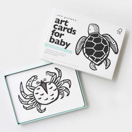 Art Cards for Baby - Ocean Collection - The Nurturing Nook