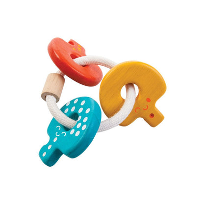 Baby Key Rattle - The Nurturing Nook