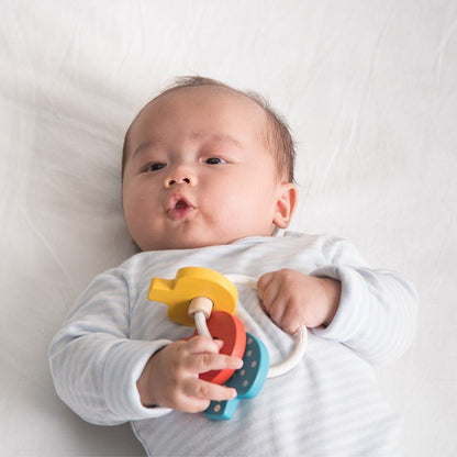 Baby Key Rattle - The Nurturing Nook