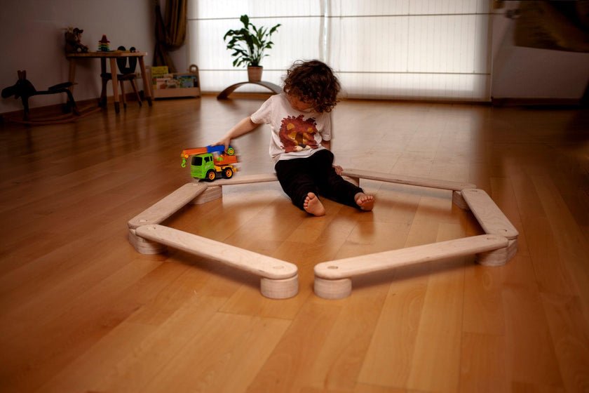 Balance Beam and Stepping Stones Set - The Nurturing Nook