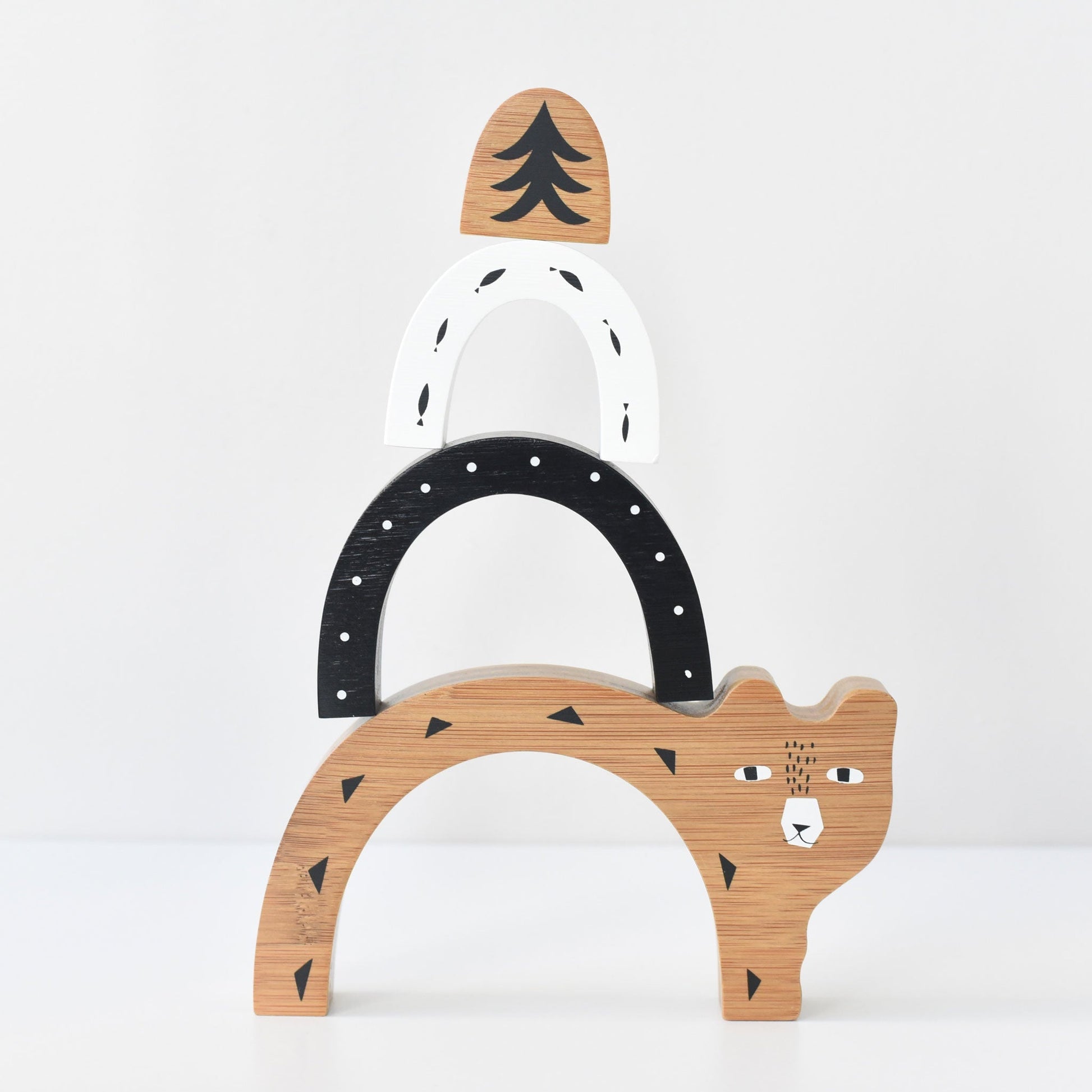 Bamboo Nesting Bear - The Nurturing Nook