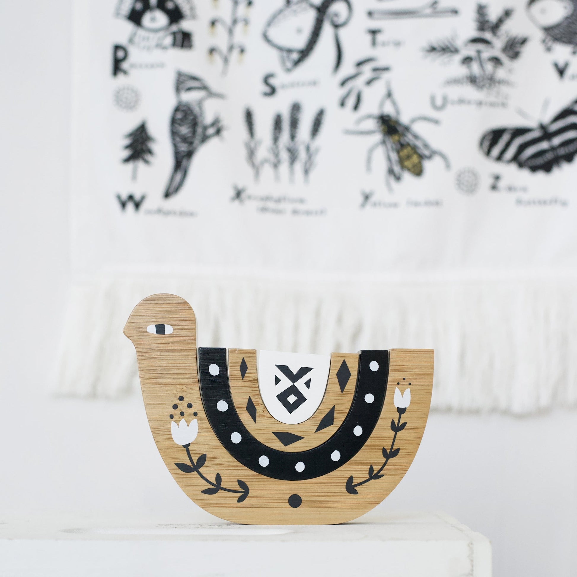 Bamboo Nesting Bird - The Nurturing Nook