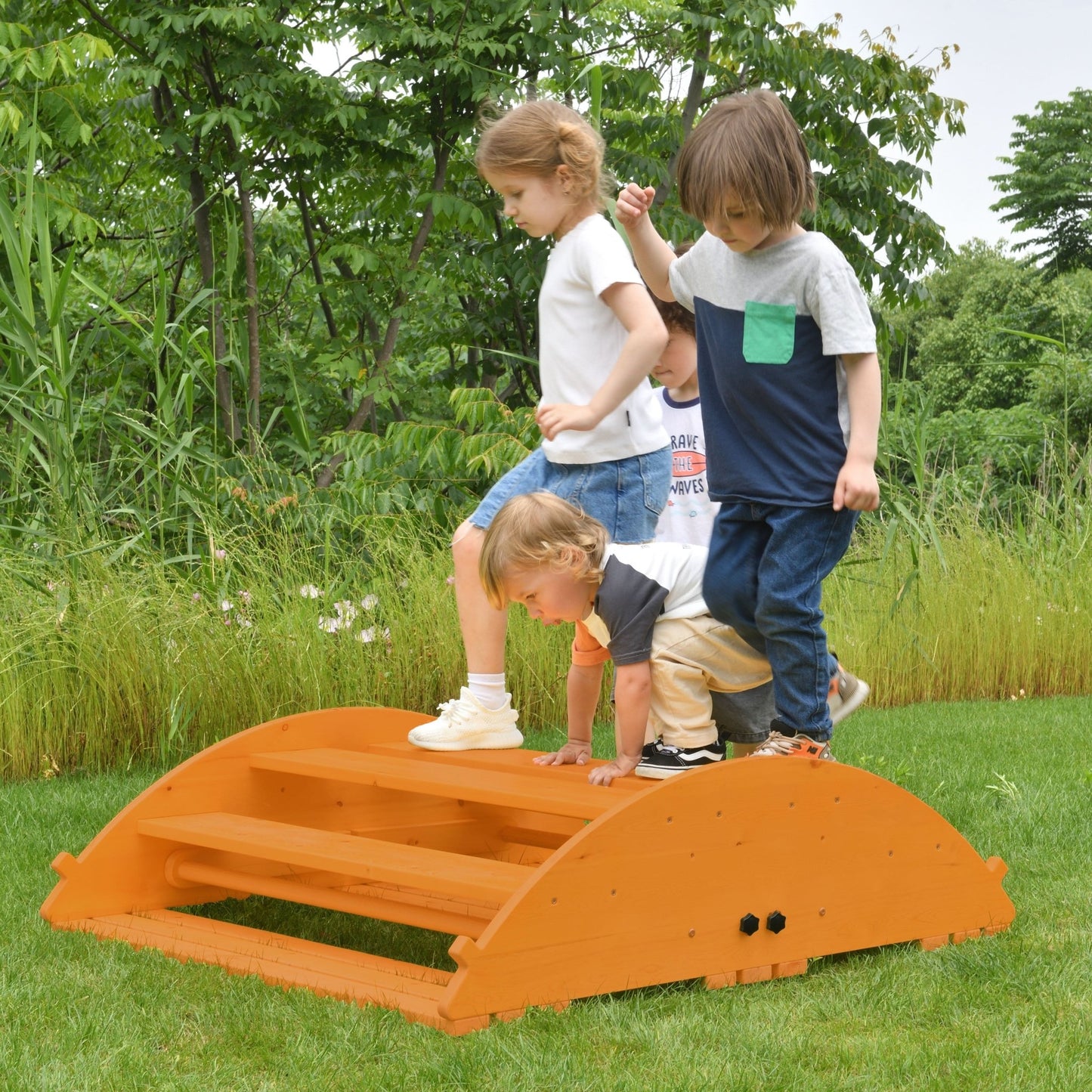 Banyan jumbo outdoor rocker and climber playset - The Nurturing Nook