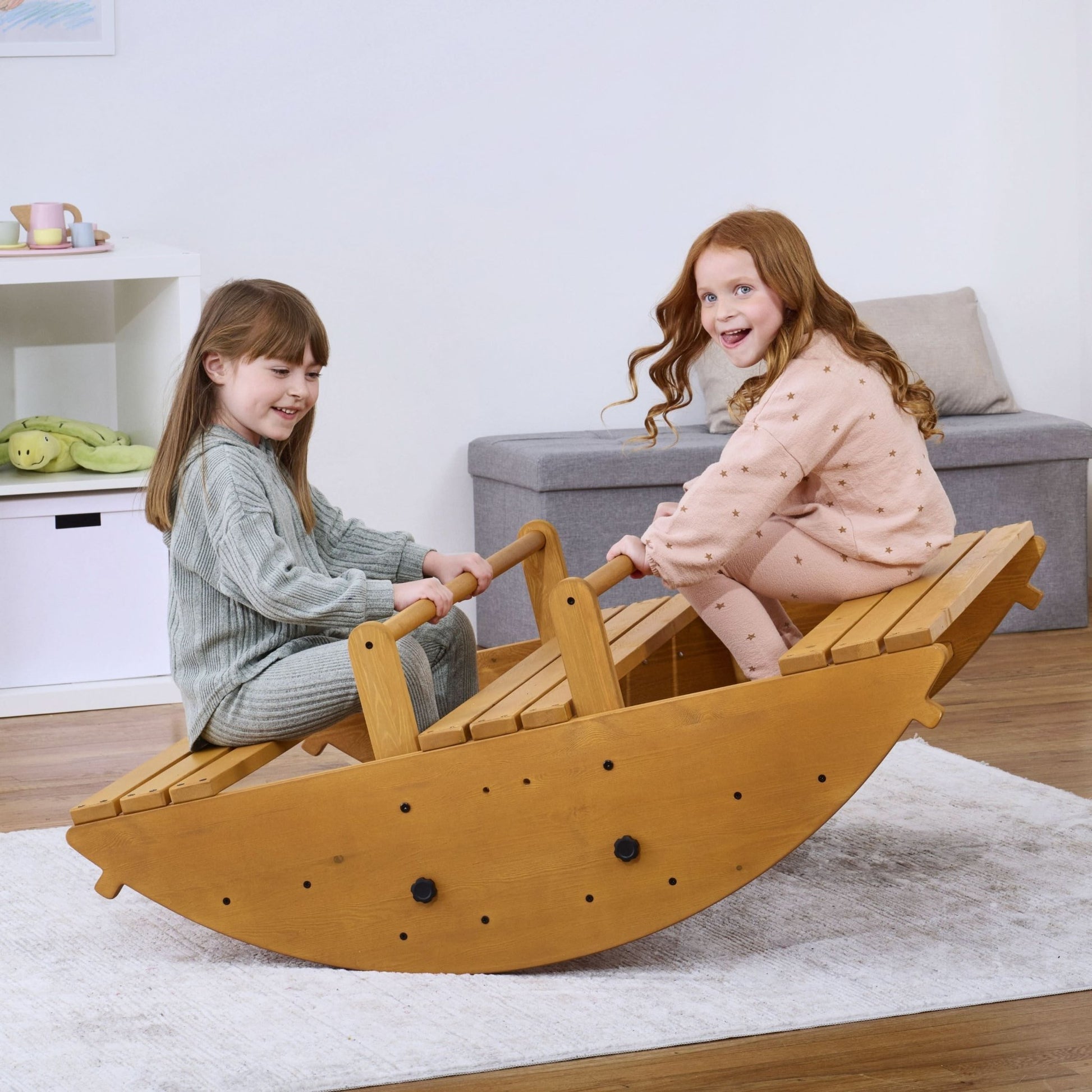 Banyan jumbo outdoor rocker and climber playset - The Nurturing Nook