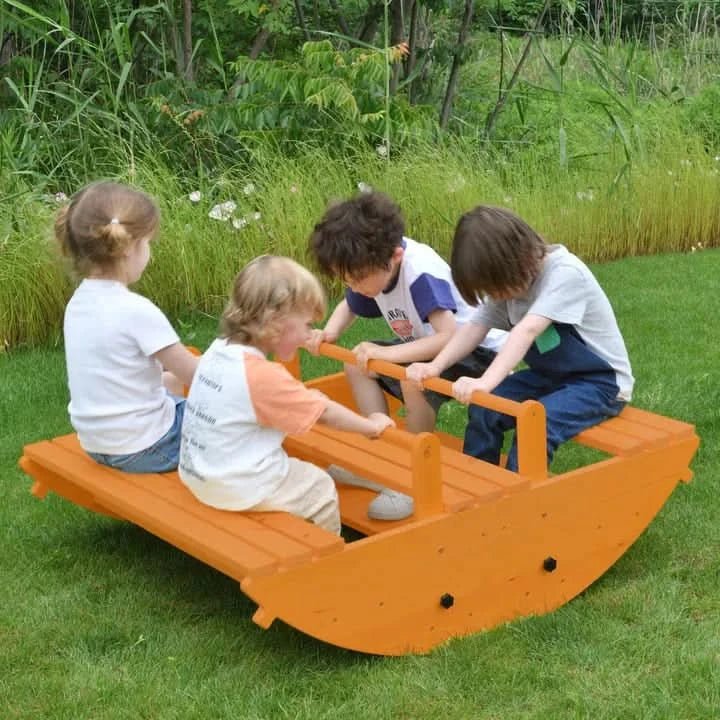 Banyan jumbo outdoor rocker and climber playset