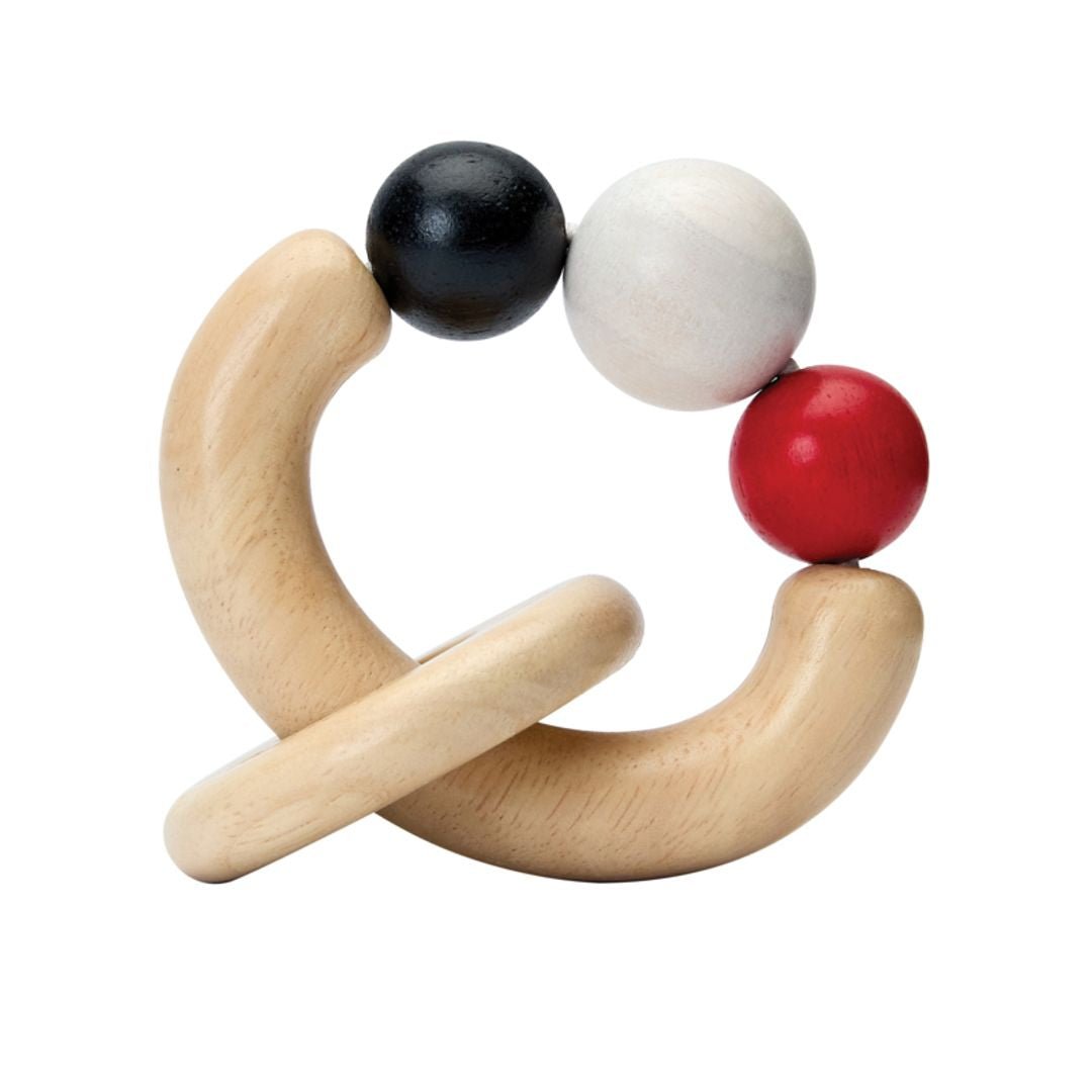 Beads Rattle - High Contrast - The Nurturing Nook