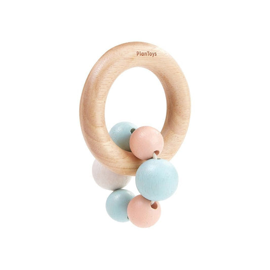 Beads Rattle - Pastel - The Nurturing Nook