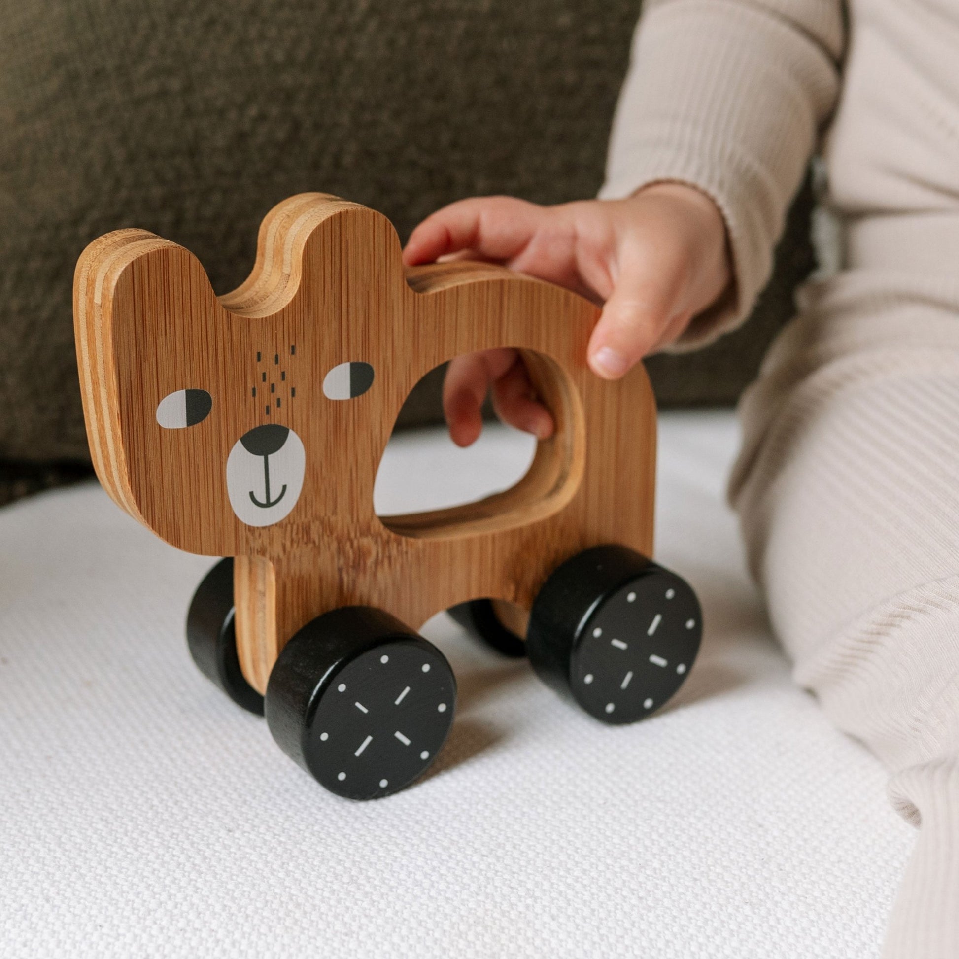 Bear Push Toy - The Nurturing Nook