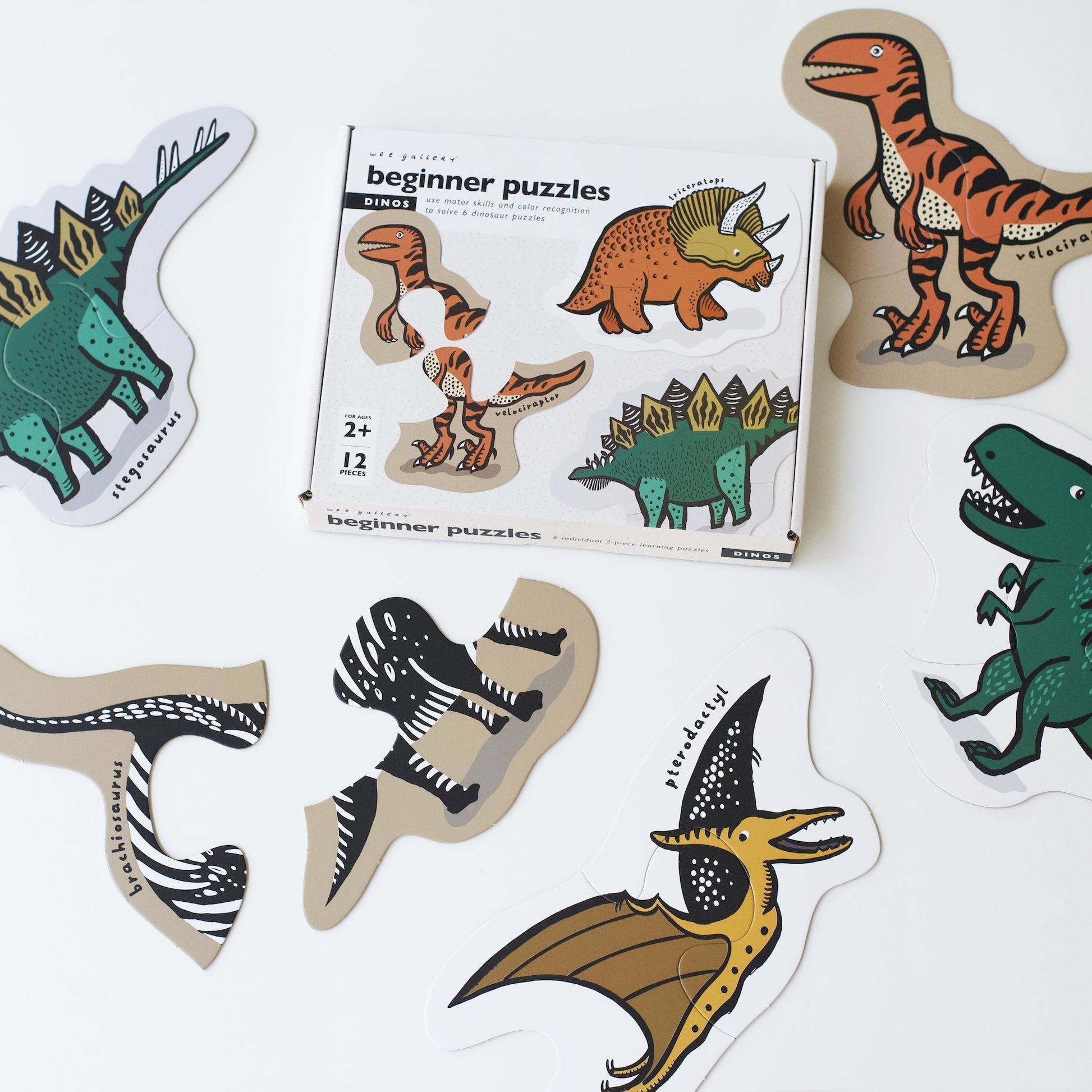 Beginner Puzzles - Dinos - The Nurturing Nook