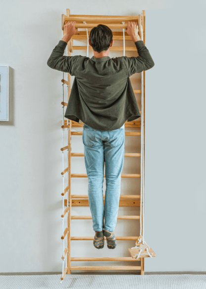 Betula Swedish wall ladder and climber - The Nurturing Nook